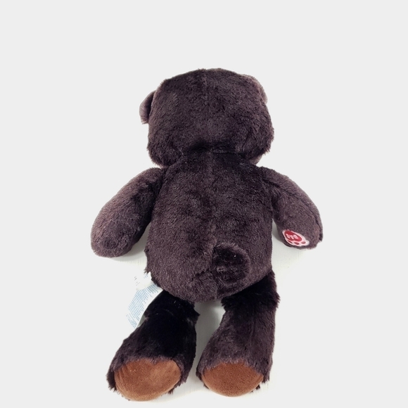 Build a bear sweet scent candy rich chocolate brown teal eyes teddy bear - Picture 5 of 6